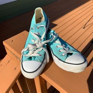 Teal/Aqua Converse